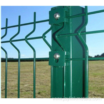 Pvc Coated 3d V Bending Curved fence